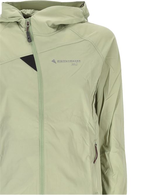 Nal . Women's Hooded Windbreaker Jacket KLATTERMUSEN | 10652W11SWAMP GREEN